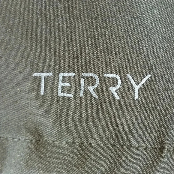 Bike Skirt green back zipper pocket front zip from top & bottom snap M - Picture 7 of 13